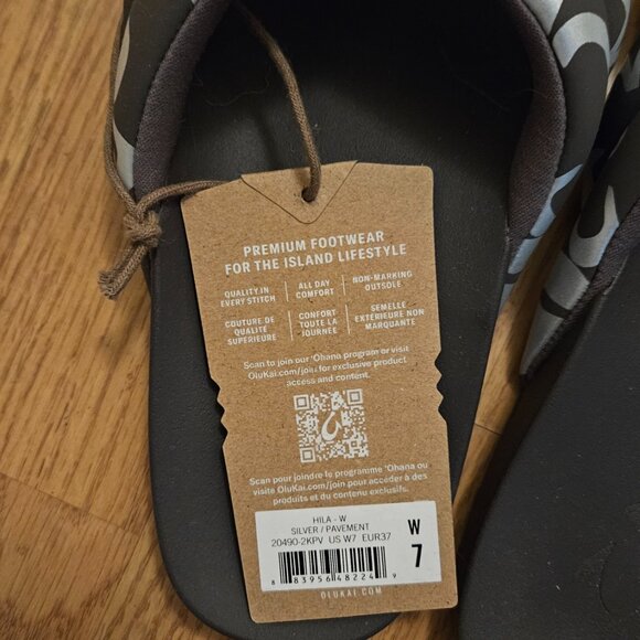 OluKai- padded Slippers Flip Flop Slides - Picture 3 of 3